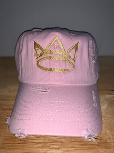 CROWN Distressed Dad Hat