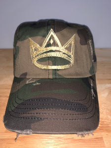 CROWN Distressed Dad Hat