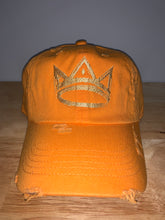 Load image into Gallery viewer, CROWN Distressed Dad Hat