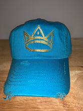 Load image into Gallery viewer, CROWN Distressed Dad Hat