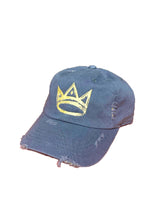 Load image into Gallery viewer, CROWN Distressed Dad Hat