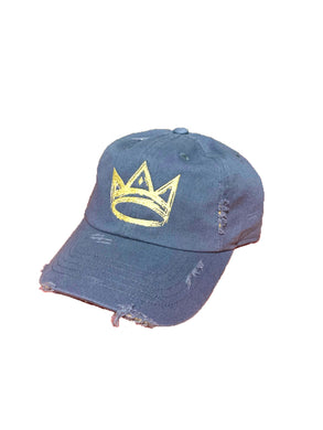 CROWN Distressed Dad Hat