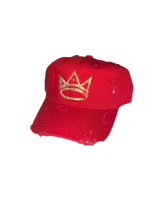 Load image into Gallery viewer, CROWN Distressed Dad Hat