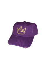 Load image into Gallery viewer, CROWN Distressed Dad Hat