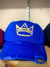 Load image into Gallery viewer, CROWN Distressed Dad Hat