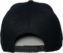 Load image into Gallery viewer, Black Logo Snapback